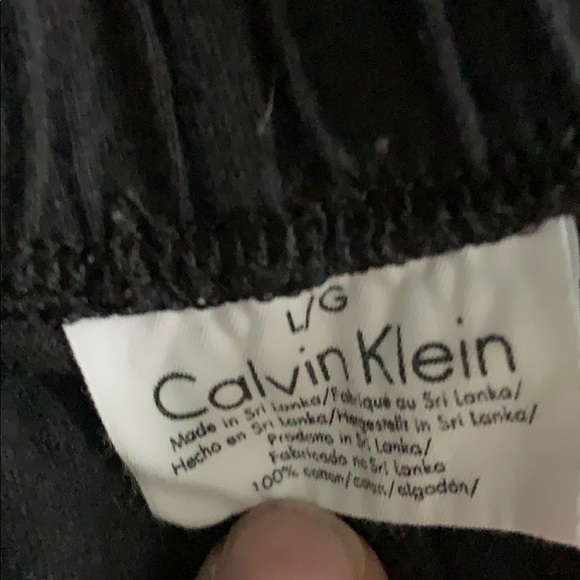Calvin Klein lounge pants black size large - Picture 4 of 4